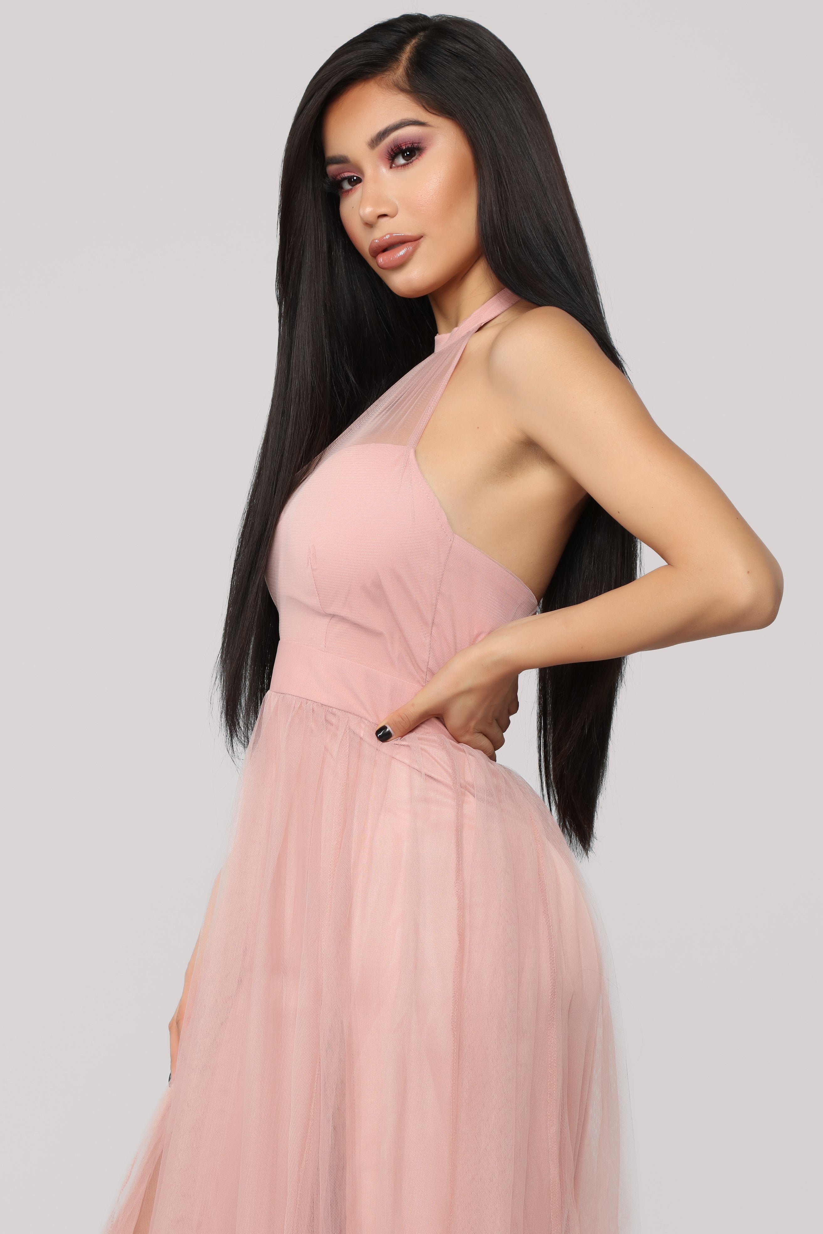 Off The Tulle Gown - Blush – Fashion Nova