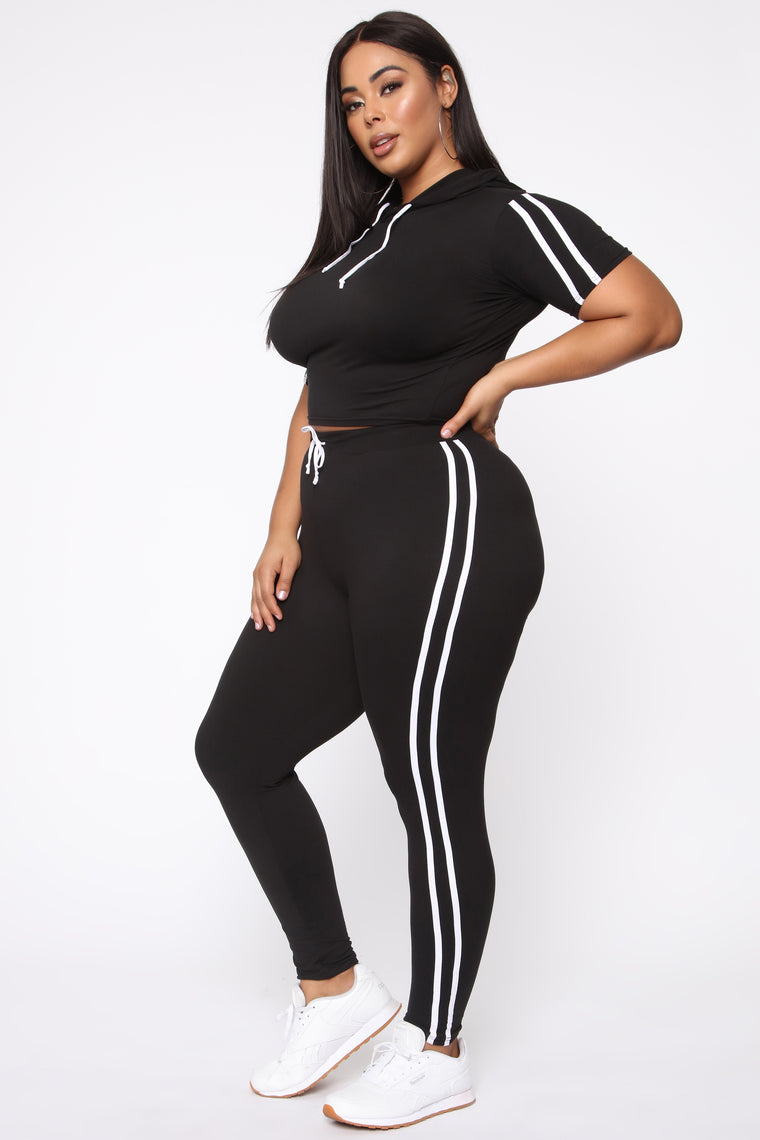 Tennis Courts Set - Black, Activewear | Fashion Nova