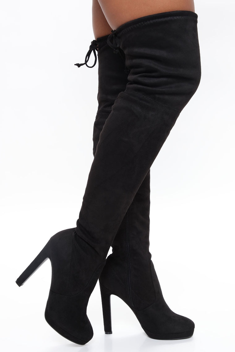 Knee Boots - Black, Shoes | Fashion Nova