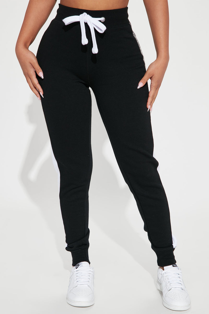 Analissa Jogger - Black | Fashion Nova, Pants | Fashion Nova