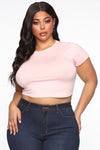 Robin Crop Top - Pink