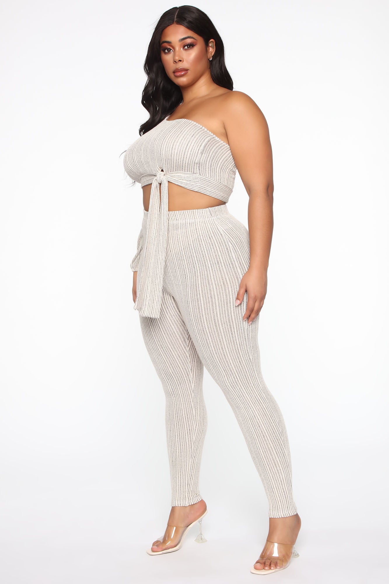 She's Feeling Herself Pant Set - Cream – Fashion Nova