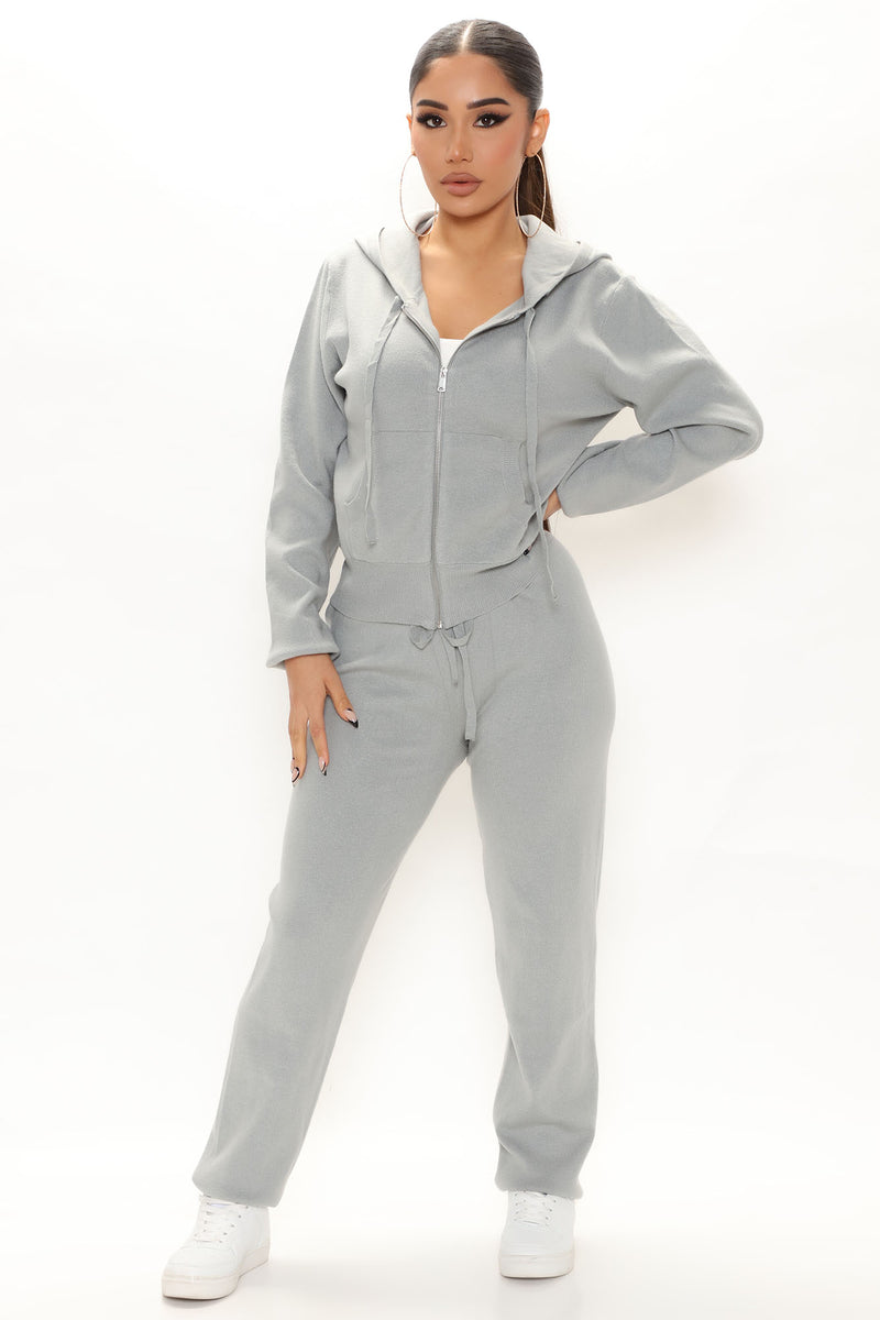 Heard It All Sweater Pant Set - Stone | Fashion Nova, Matching Sets ...