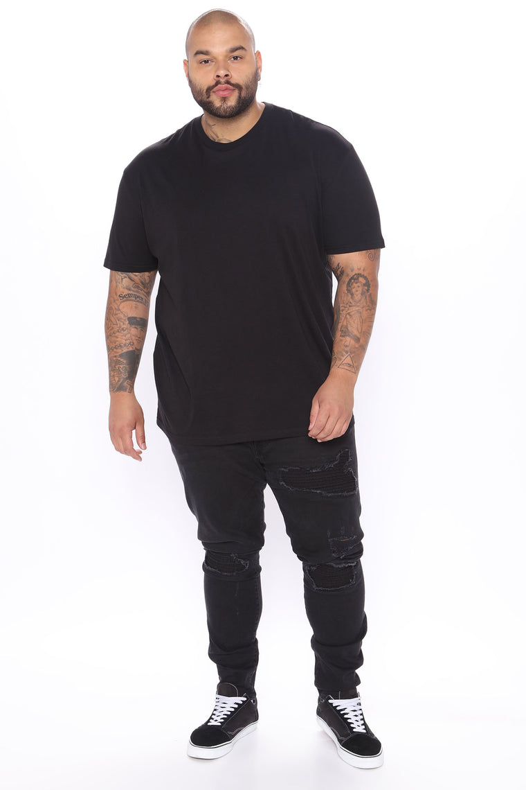 River Skinny Jean - Black, Mens Jeans | Fashion Nova