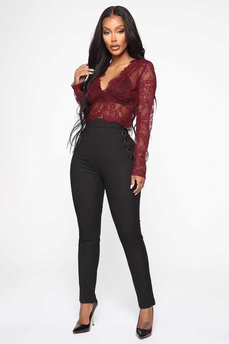 Benjamin Button High Rise Skinny Pants - Black | Fashion Nova, Pants ...