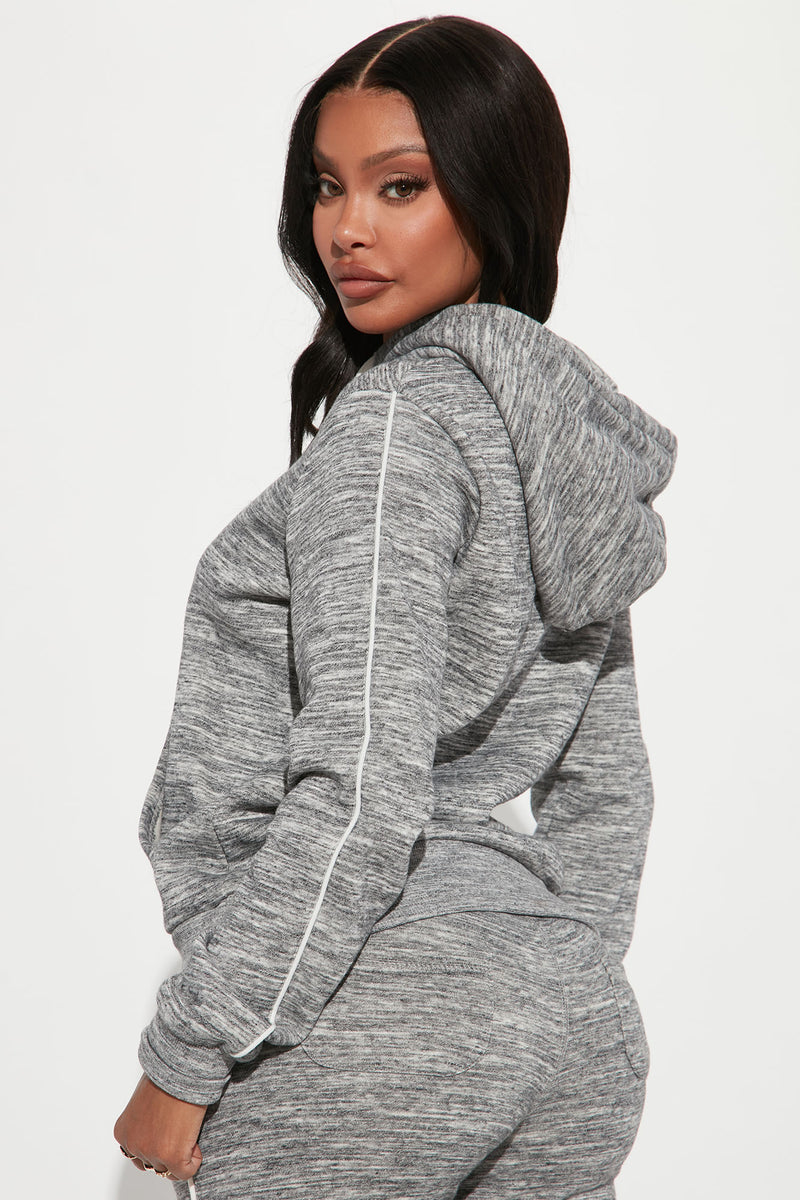 Tennis And Chill Fleece Pullover Hoodie - Heather Grey | Fashion Nova ...