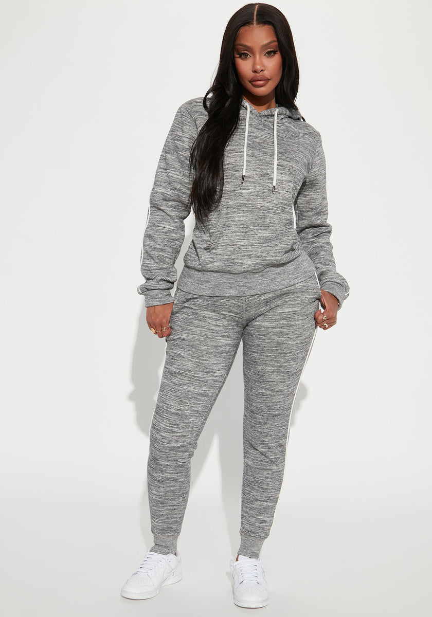 Tennis And Chill Fleece Jogger - Heather Grey | Fashion Nova, Pants ...