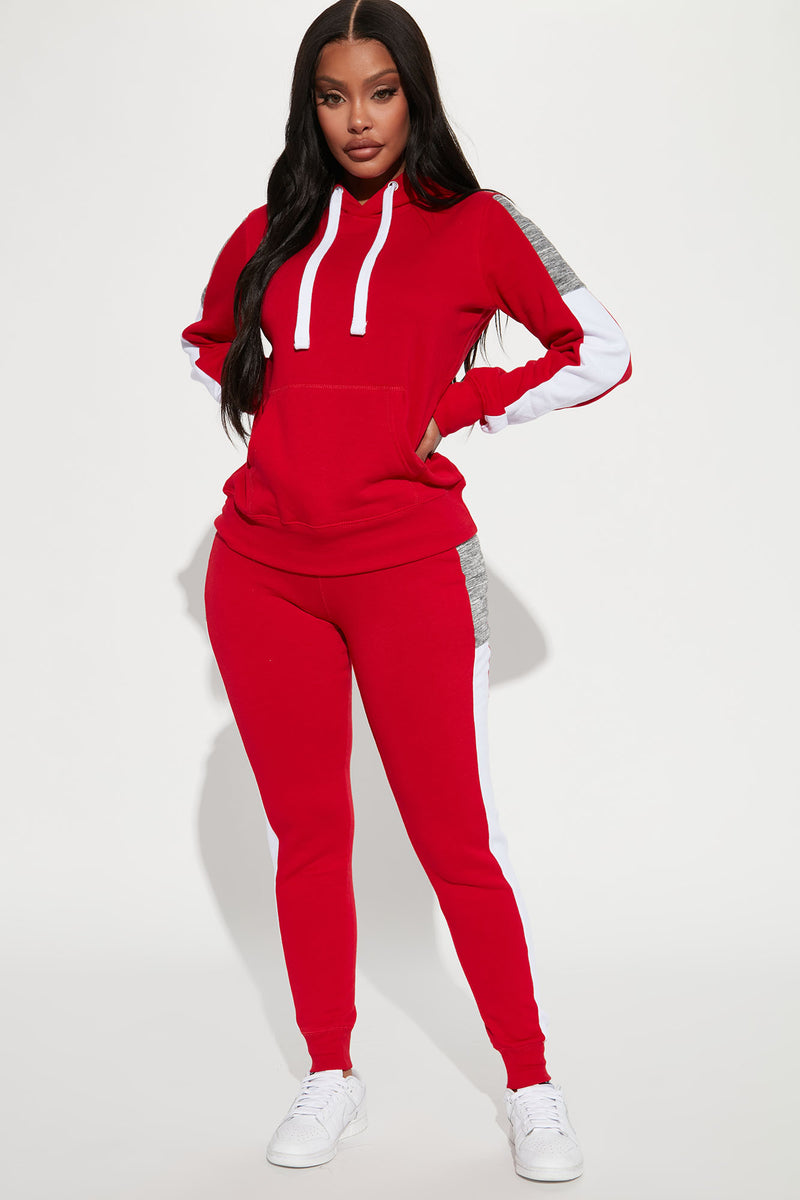 Analissa Jogger - Red | Fashion Nova, Pants | Fashion Nova