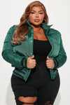 Mrs. Jackson Puffer Jacket - Olive