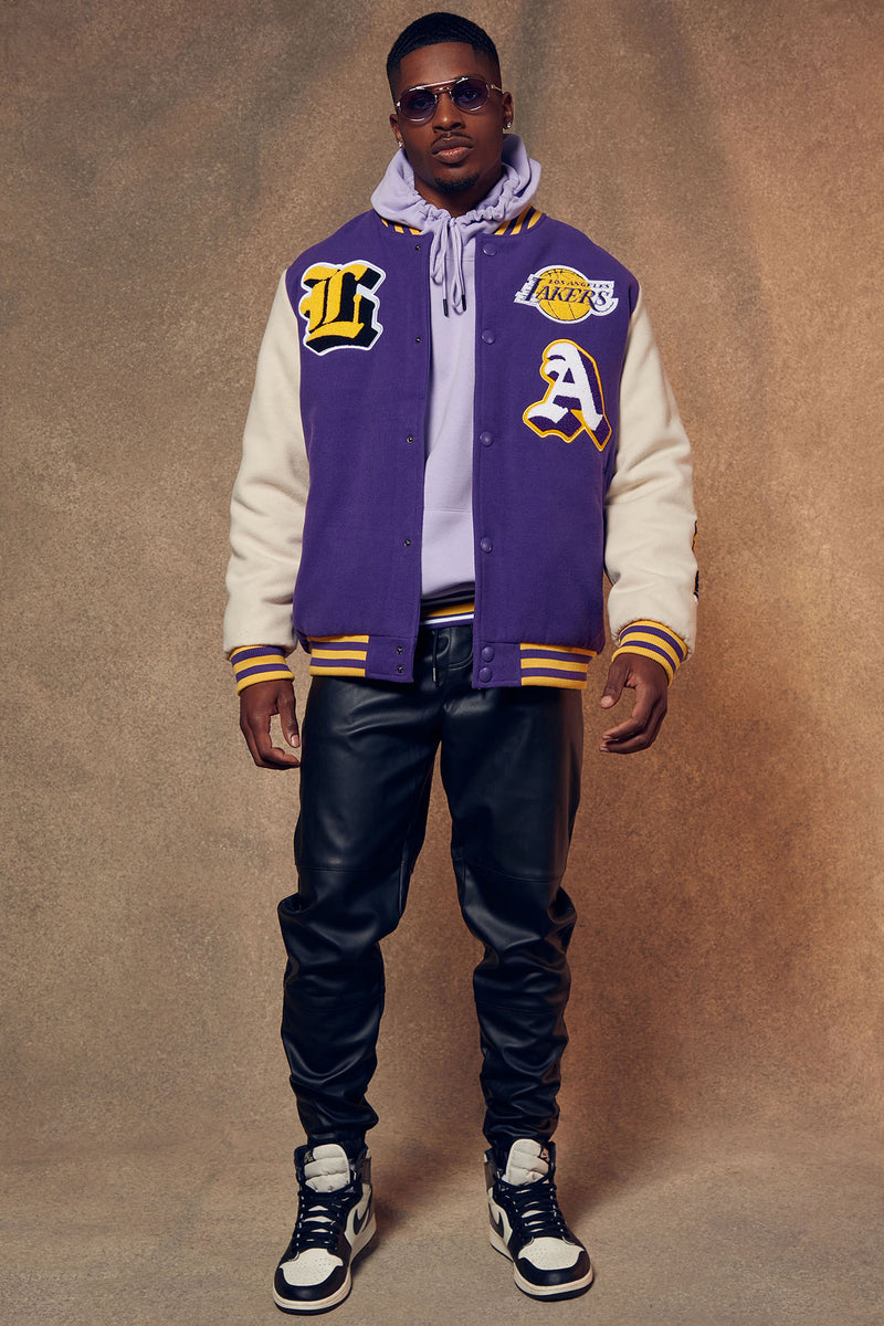 Los Angeles Lakers Loyalty Varsity Jacket - Purple | Fashion Nova, Mens  Jackets | Fashion Nova