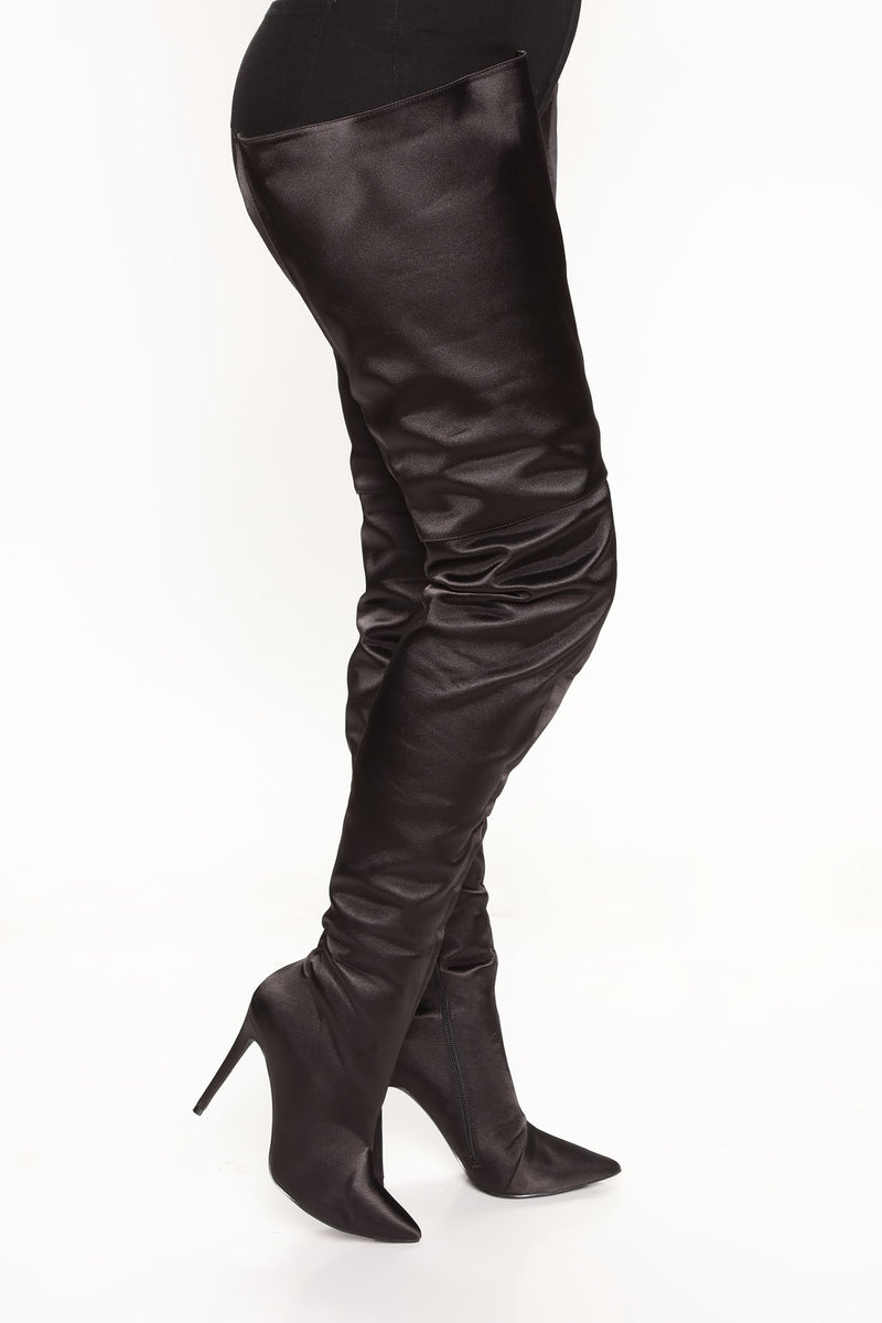 Hitting The Club Over The Knee Boots - Black | Fashion Nova, Shoes ...