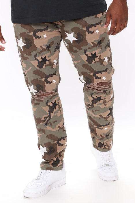 attribuut Zenuw voormalig Camo And Stars Skinny Jeans - Camouflage | Fashion Nova, Mens Jeans |  Fashion Nova