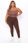 Almost Every Day Leggings - Chocolate