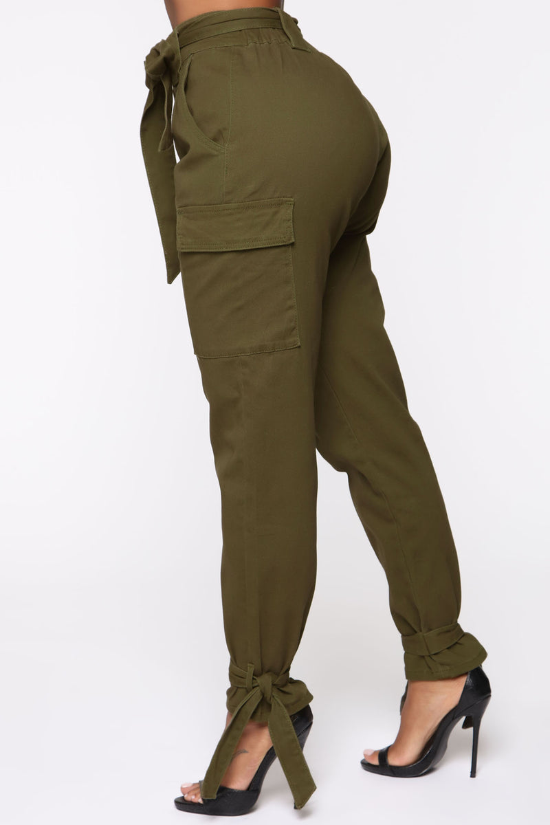 No Ties Love Cargo Pants - Olive | Fashion Nova, Pants | Fashion Nova