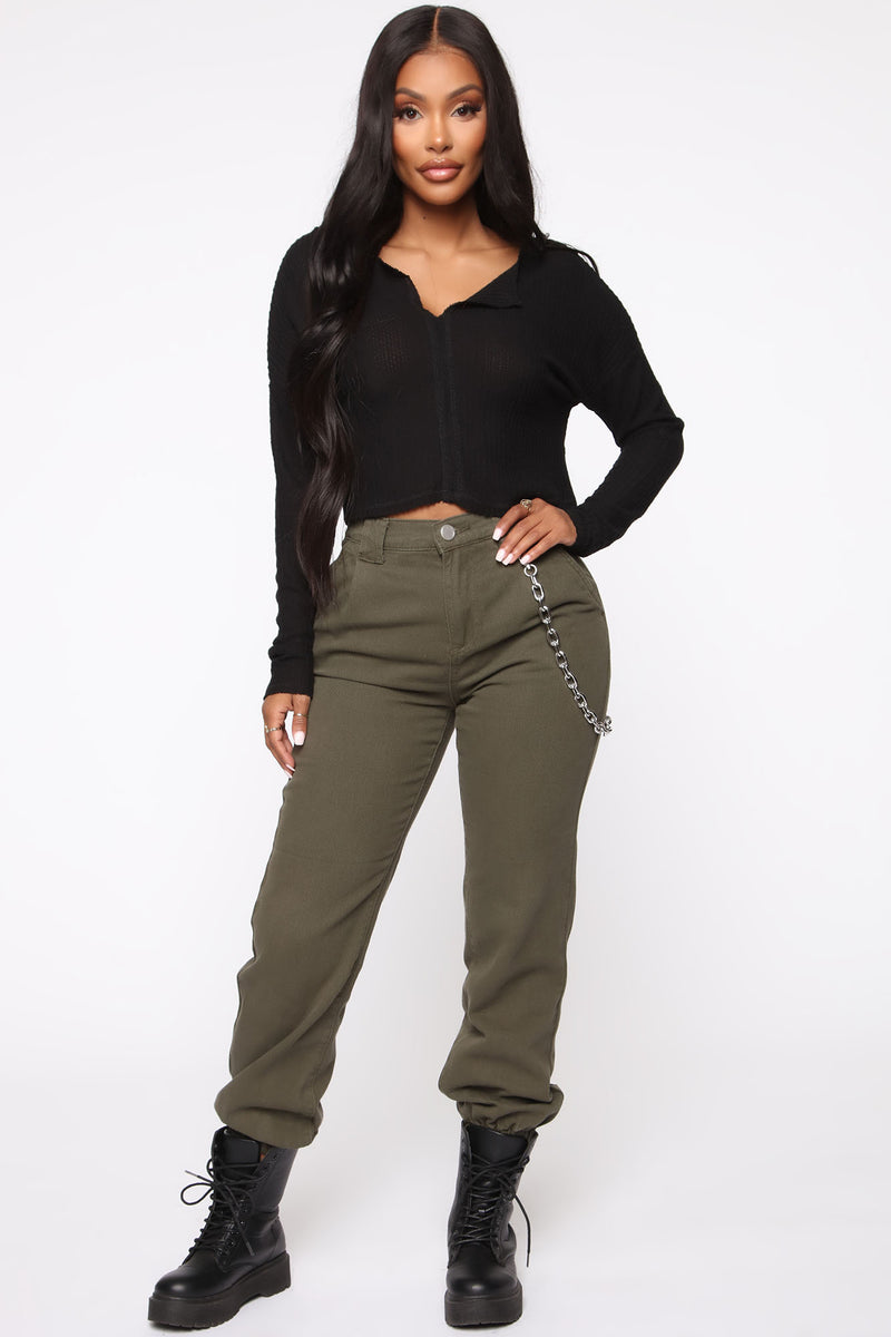 Don't Wait For It Top - Black | Fashion Nova, Knit Tops | Fashion Nova