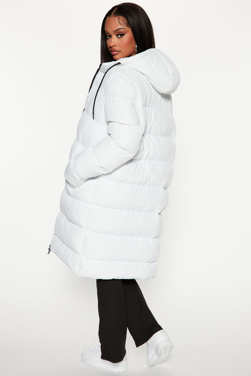 Her Jaden Puffer Jacket - White | Fashion Nova, Jackets | Fashion Nova