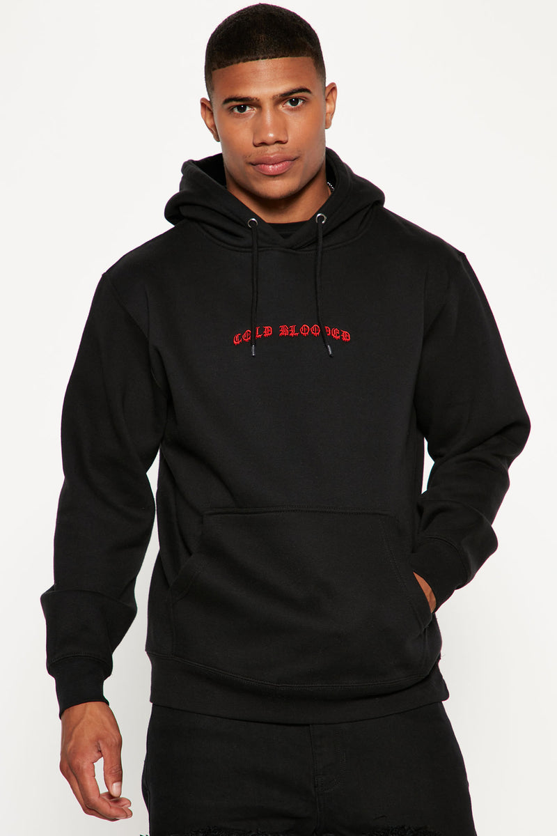 Cold Blooded Embroidered Hoodie - Black | Fashion Nova, Mens Fleece ...