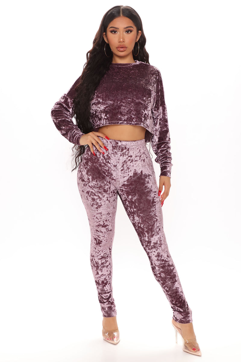 Feeling Lush Legging Set - Mauve | Fashion Nova, Matching Sets ...