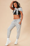 Stole Your Boyfriend's Oversized Jogger - Heather Grey