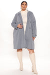 All Business Baby Coat - Heather Grey