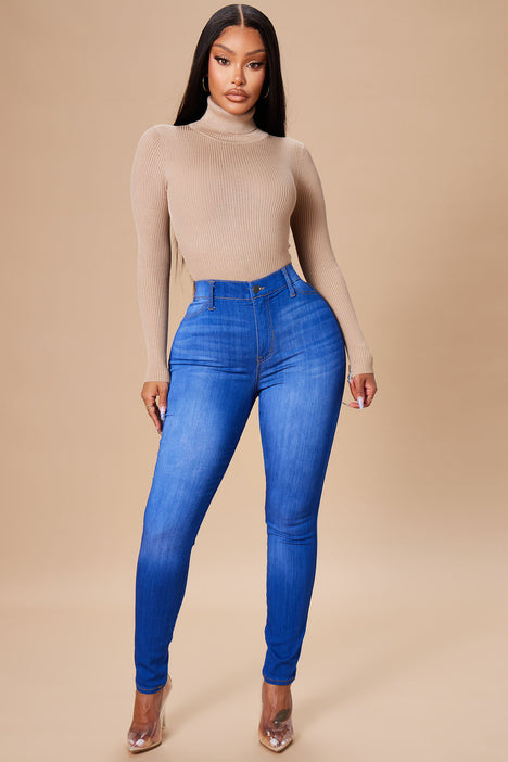 vertraging Inconsistent Wardianzaak Emma Super Stretch High Rise Skinny Jean - Blue | Fashion Nova, Jeans |  Fashion Nova