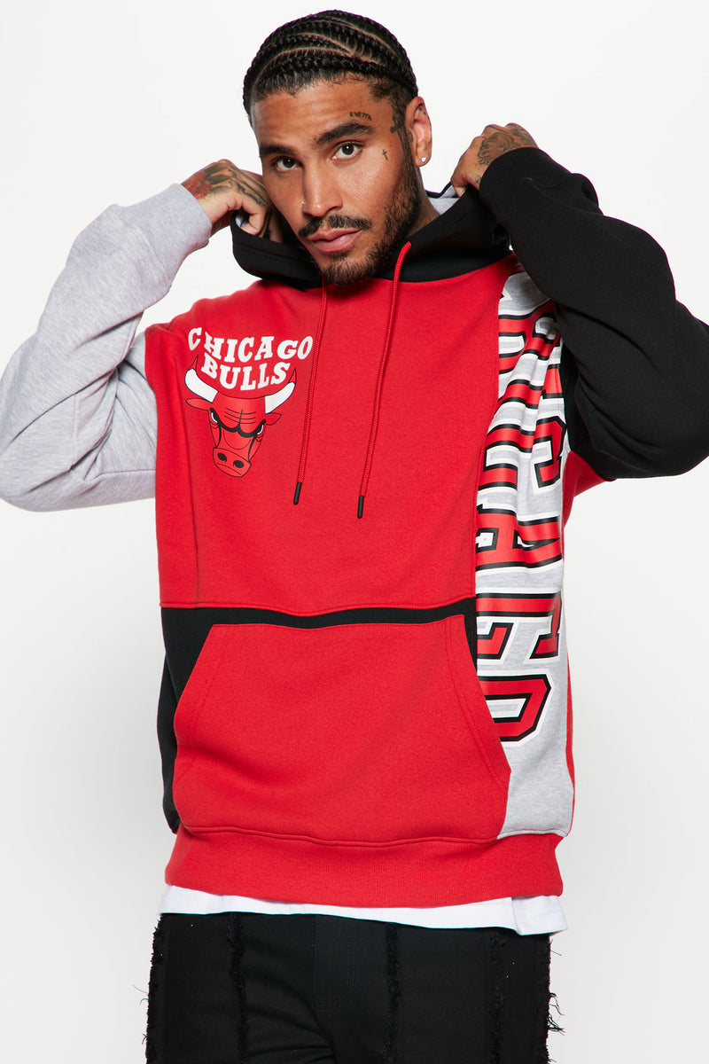 Chicago Bulls Offset Hoodie - Red | Fashion Nova, Mens Fleece Tops ...