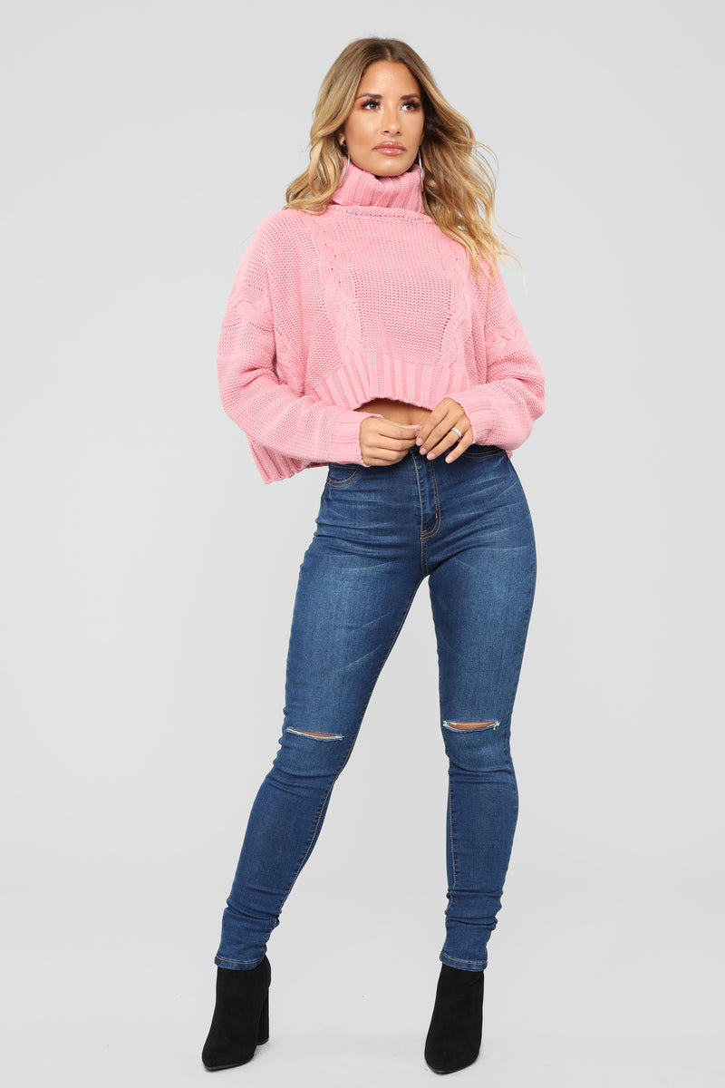 Just Friends Sweater - Pink | Fashion Nova, Sweaters | Fashion Nova