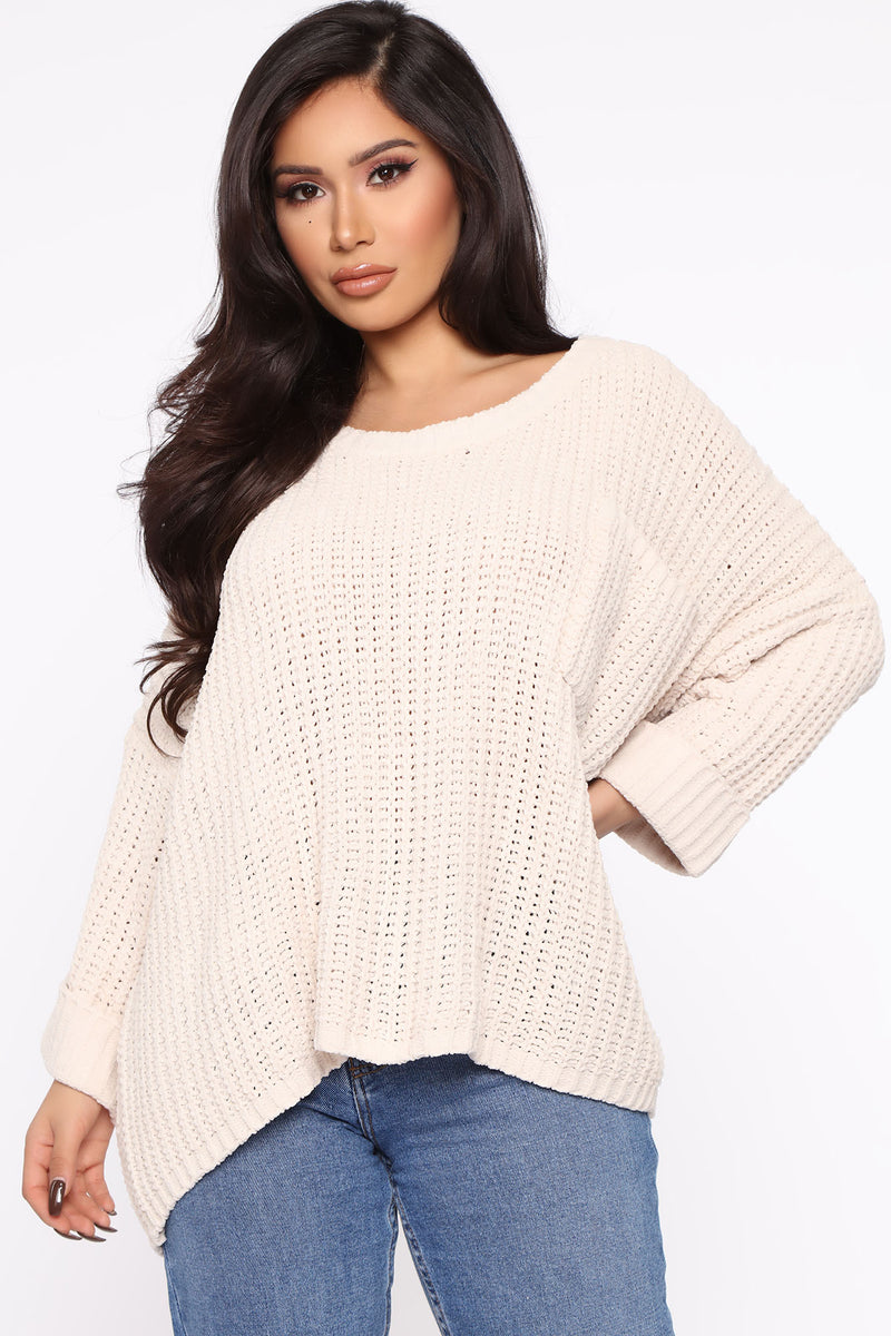 Feeling All Types Of Way Sweater - Beige | Fashion Nova, Sweaters ...