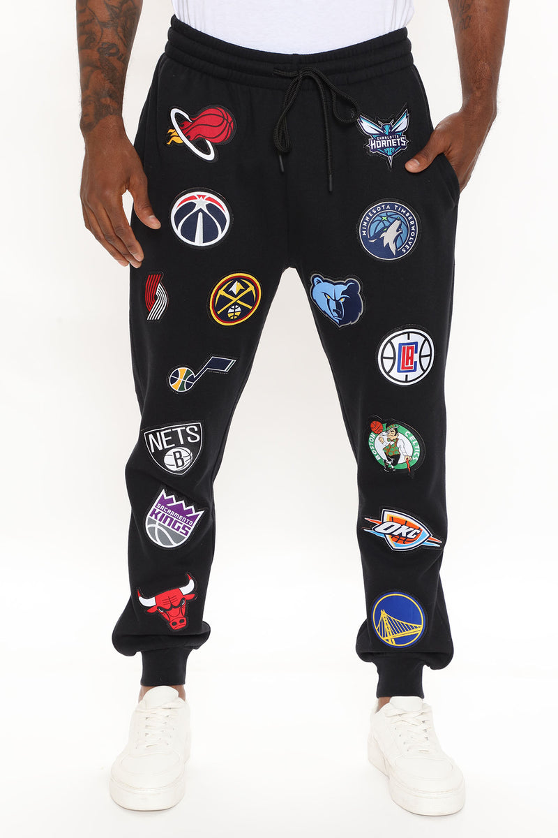 NBA Squad Sweatpant - Black | Fashion Nova, Mens Pants | Fashion Nova