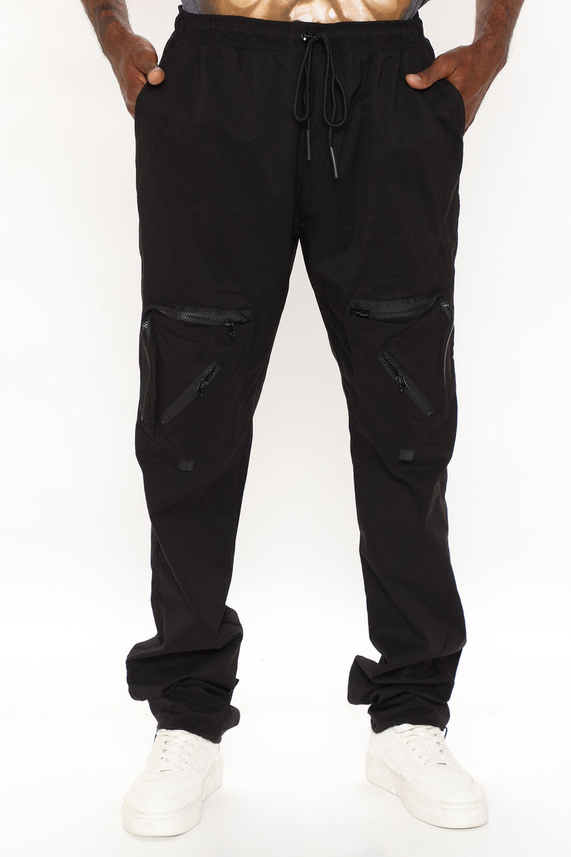 All Around Zipper Cargo Pants - Black | Fashion Nova, Mens Pants ...