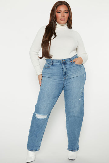 Plus Size Mom Jeans- Boyfriend Cut | Fashion Nova