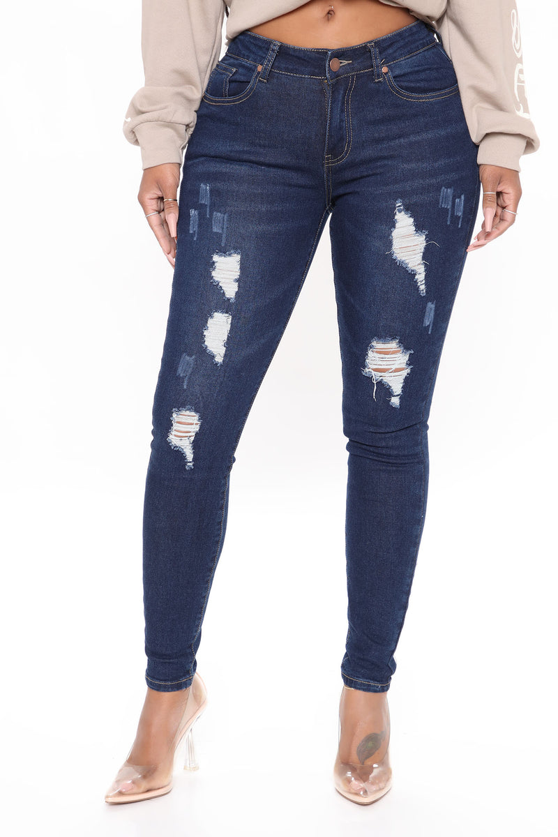 Penelope Skinny Jeans - Dark Denim | Fashion Nova, Jeans | Fashion Nova