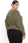 Chilly Nights Sweater - Olive