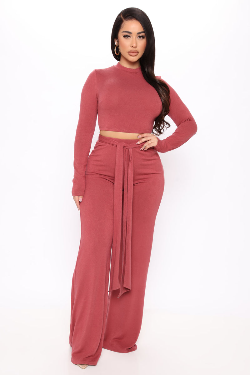 Anastasia Pant Set - Mauve | Fashion Nova, Matching Sets | Fashion Nova