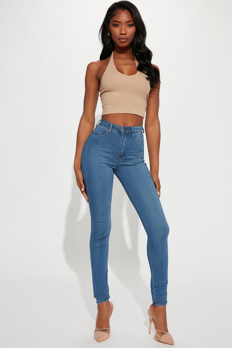 Tall Classic High Waist Skinny Jeans - Medium Blue Wash | Fashion Nova ...