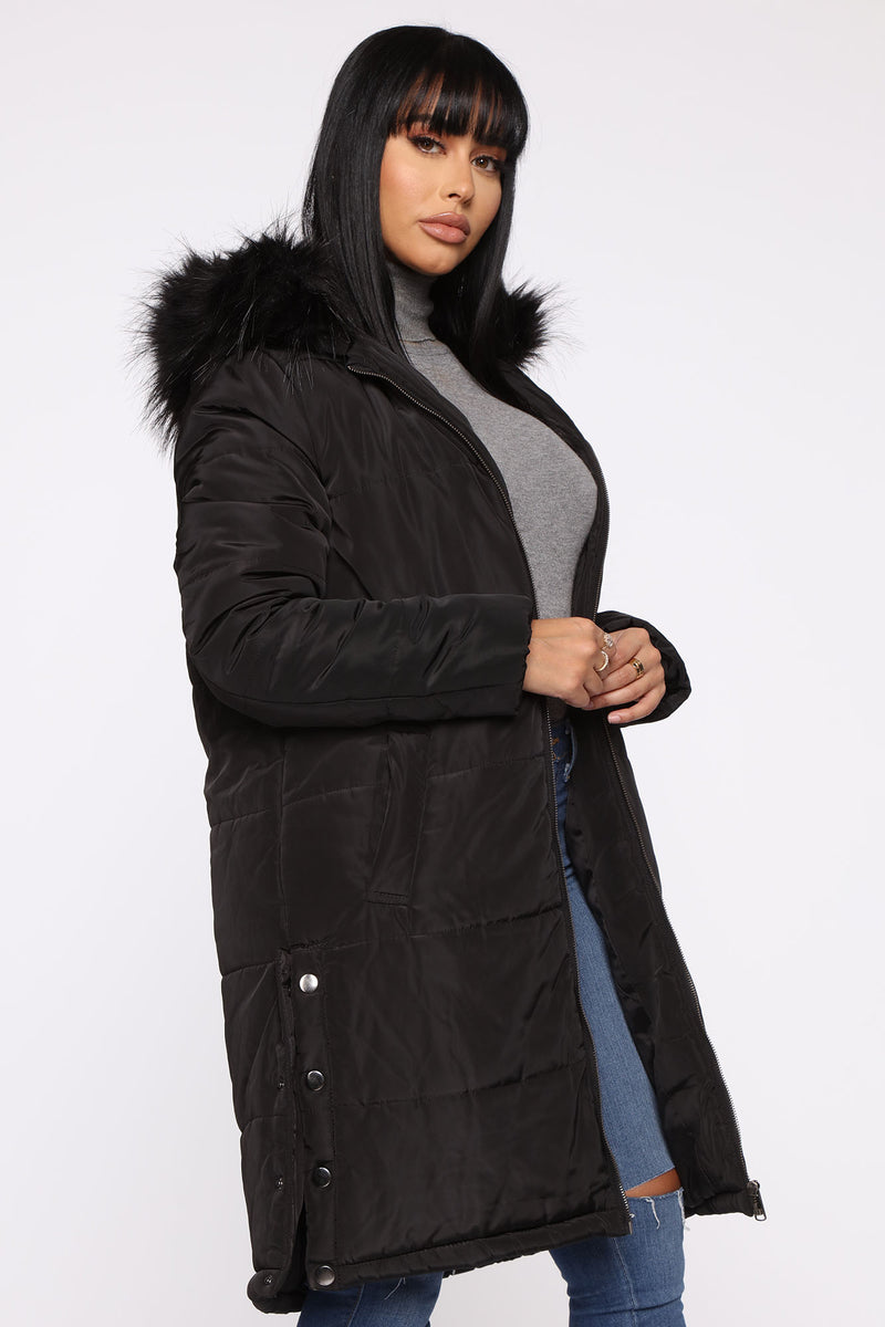 Ultra Warm Puffer Coat - Black | Fashion Nova, Jackets & Coats ...