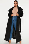 Soho Chic Coat - Black