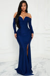 Need To Know Maxi Dress - Navy