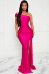 Save A Dance Maxi Dress - Fuchsia