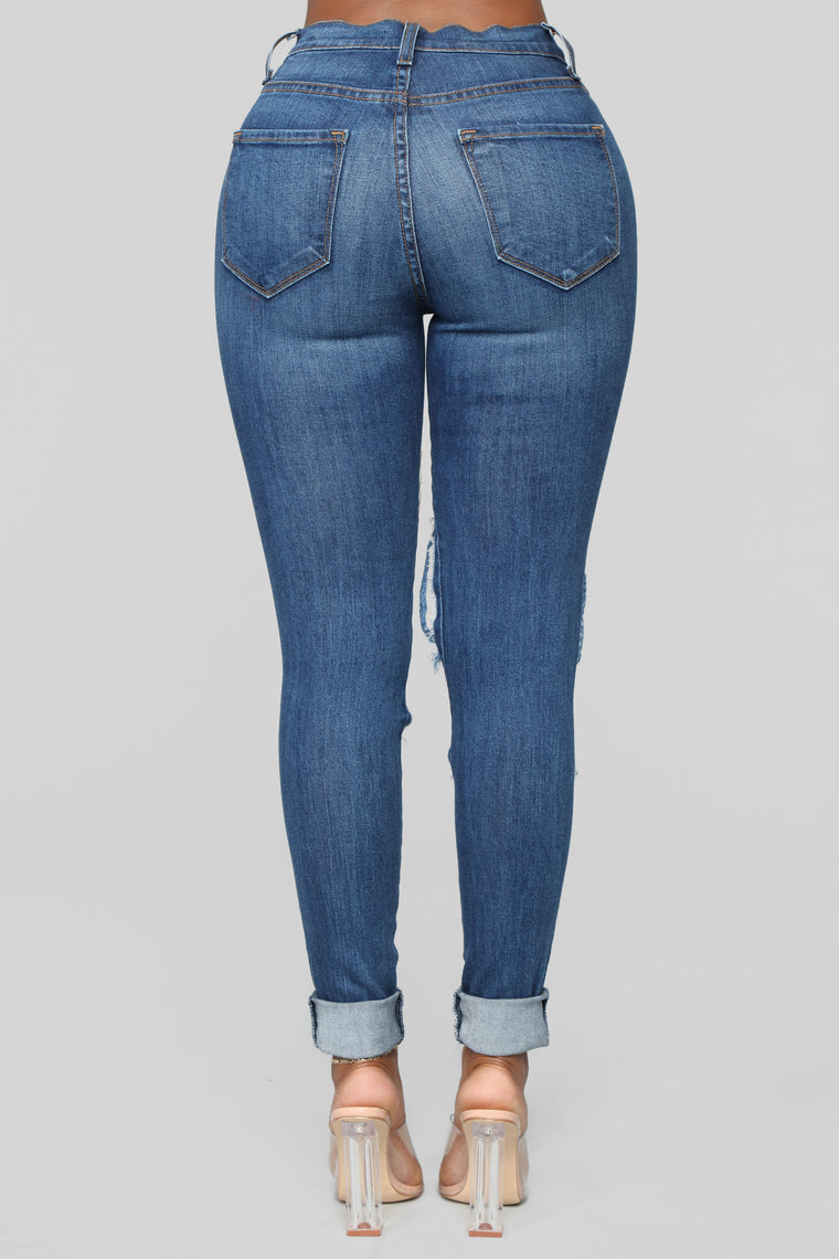 Beach Bum Jeans - Medium Blue, Jeans | Fashion Nova