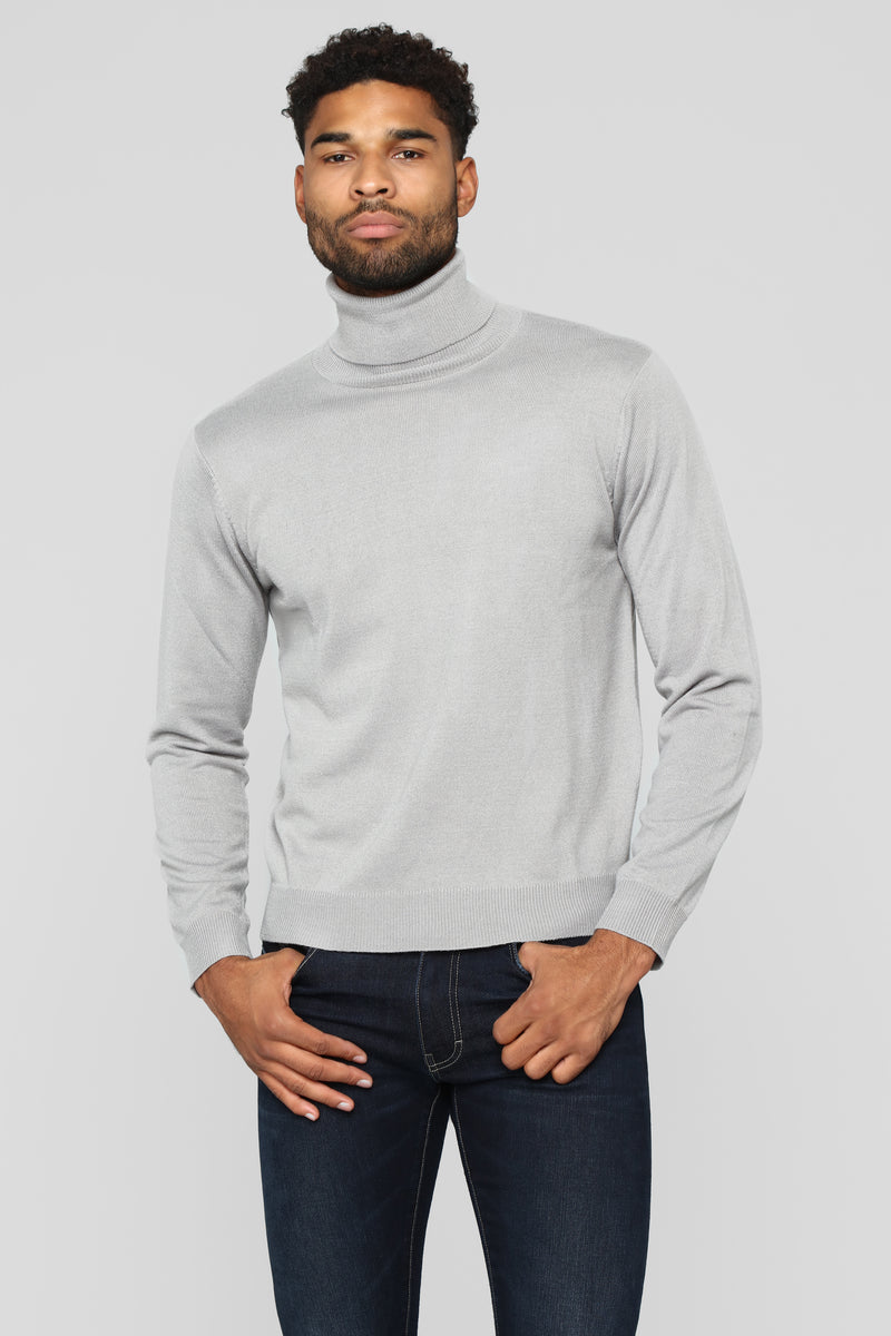 Killian Turtle Neck Sweater - Grey | Fashion Nova, Mens Sweaters ...