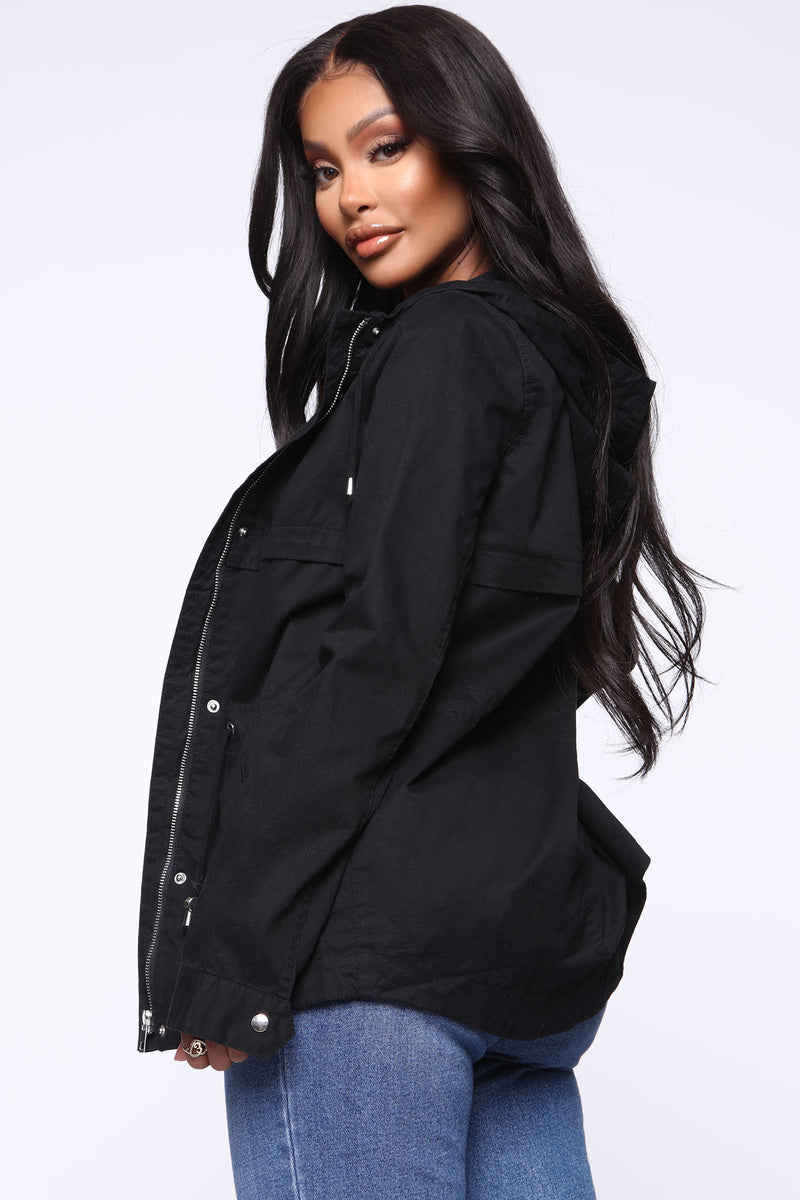 Gimme Some Love Anorak Jacket - Black | Fashion Nova, Jackets & Coats ...