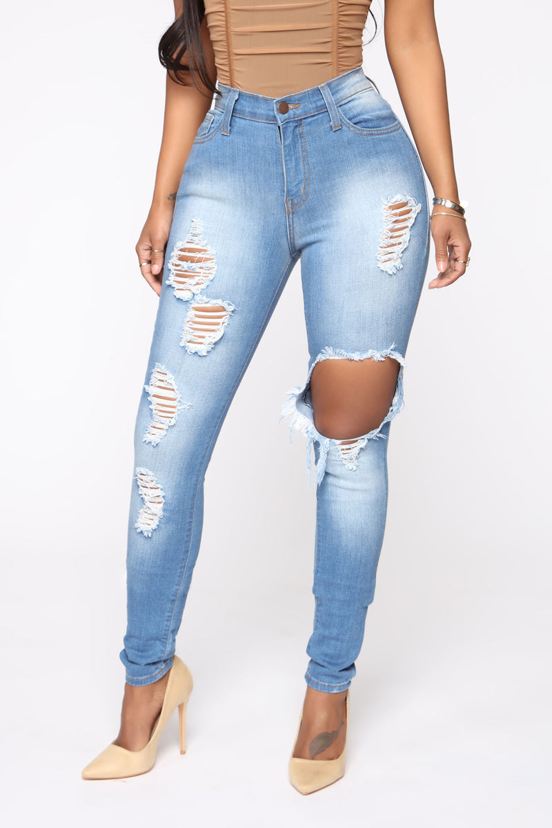 Glistening Jeans - Medium Wash, Jeans | Fashion Nova
