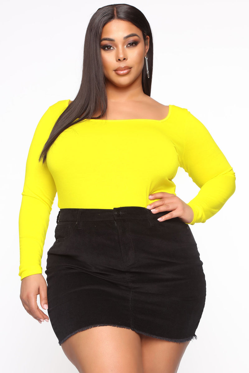 You Got All My Time Top - Yellow | Fashion Nova, Knit Tops | Fashion Nova