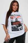 Boyz N The Hood Street Art Top - White