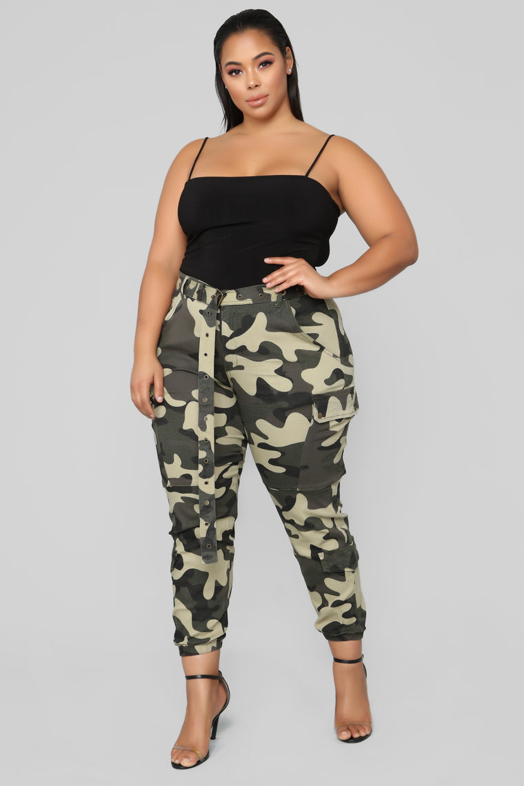 Cadet In Training Cargo Pants - Camo - Pants - Fashion Nova