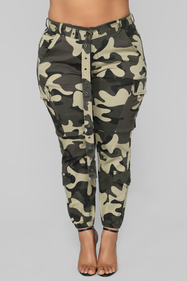 Cadet In Training Cargo Pants - Camo - Pants - Fashion Nova