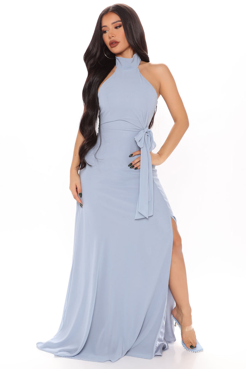 light blue maxi dress bodycon for prom cheap