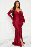 Need To Know Maxi Dress - Wine