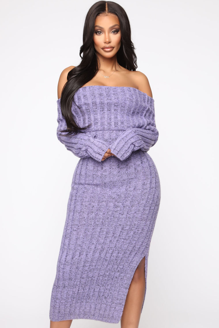 fashion nova lavender dress